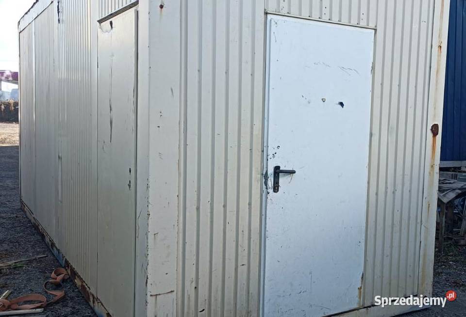 Kontener budowlany szatniowy 61091 Kraków do Wieliczka