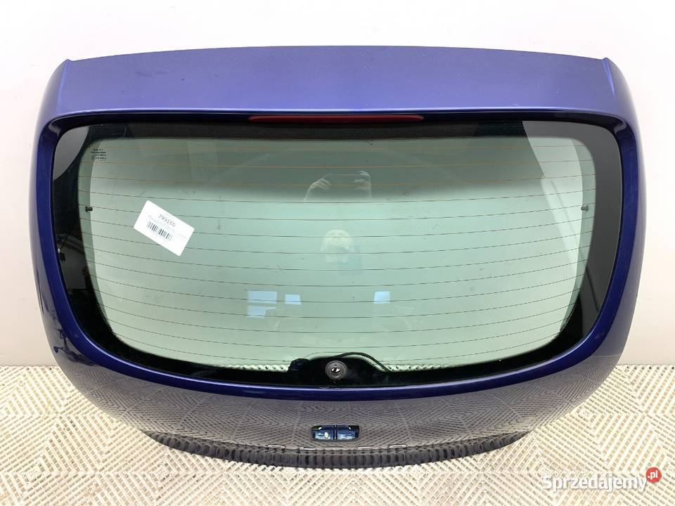 KLAPA TYŁ SEAT ALTEA Minivan Eclipse Blue TYLNA