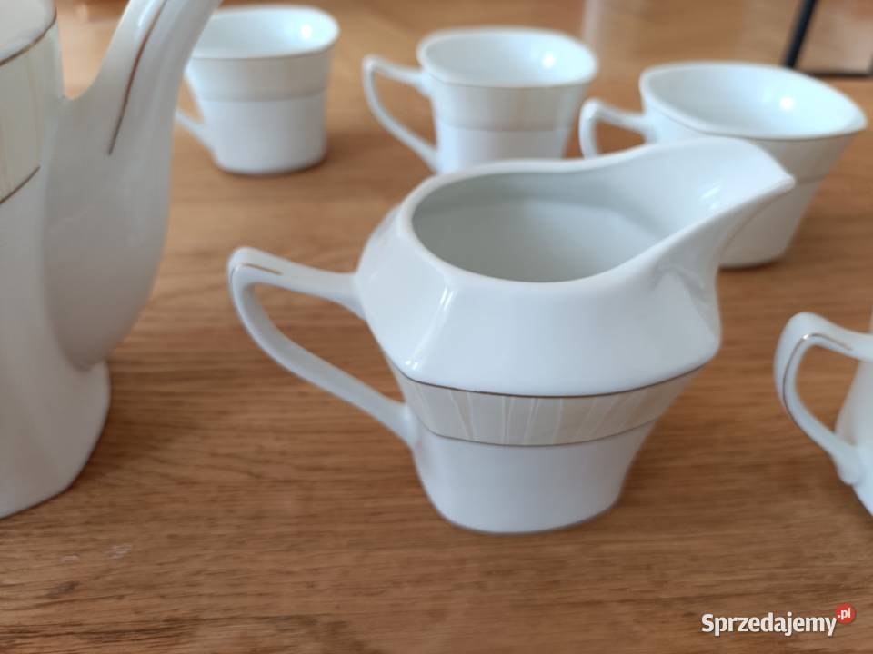 Elegancki zestaw kawowy Collezione Vittore Warszawa sprzedam