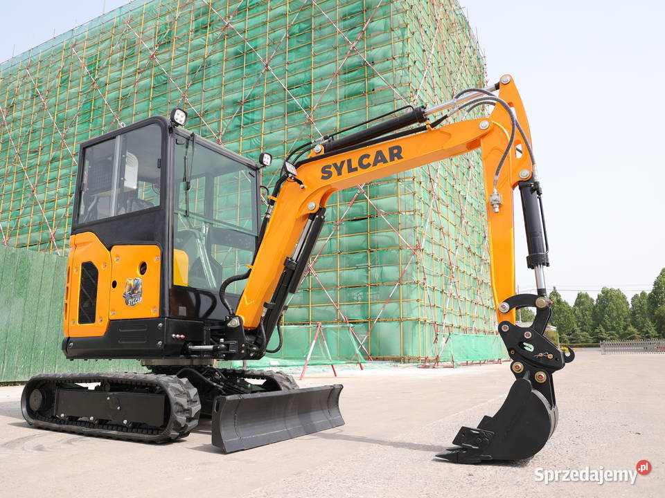 Minikoparka Sylcar 25t Klimatyzacja rozsuwana Radom