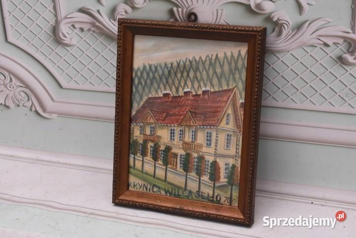 Nikifor Krynicki Willa z Czerwonym Dachem Kraków sprzedam