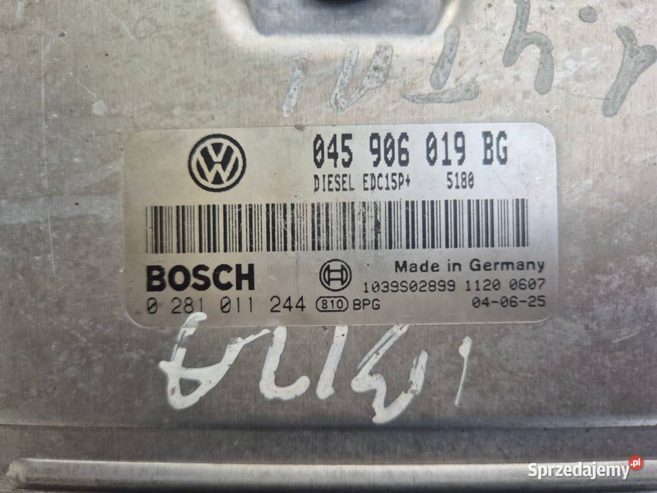 STEROWNIK SILNIKA 14 TDI IBIZA 3 FABIA świętokrzyskie Działoszyce