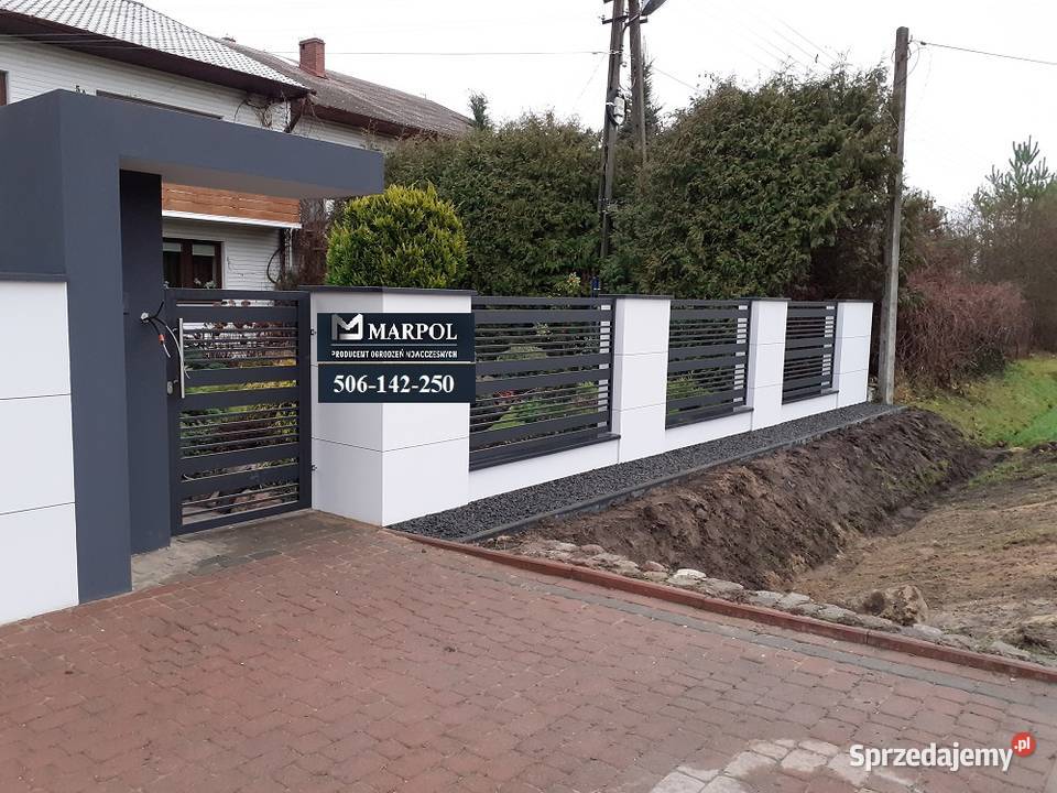 OGRODZENIE Z MONTAŻĘM świętokrzyskie Borek Klimontowski