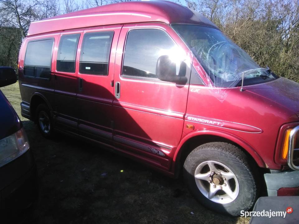 CHEVROLET SAVANA STARTCRAFT 65d 2000r Września