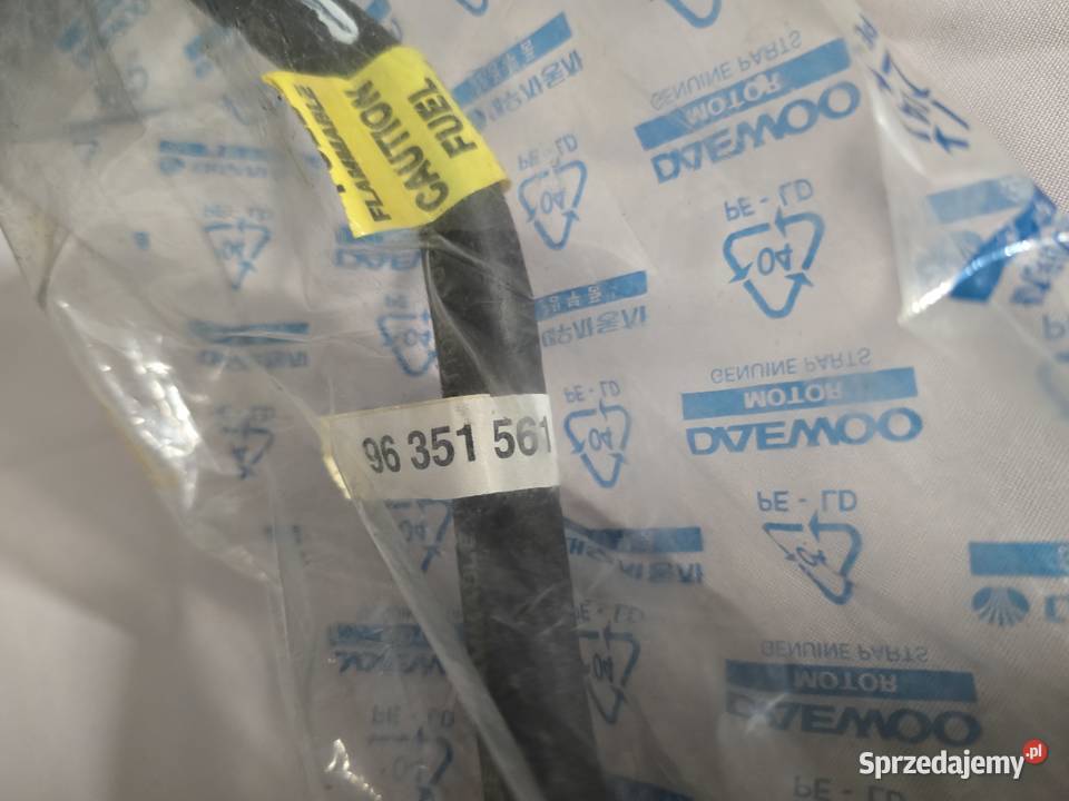 Przewód paliwa Daewoo Nexia 15 8v SOHC 96351561 osobowe