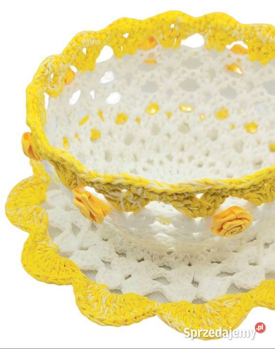 Filiżanka na słodycze ręcznie wykonana małopolskie Krzywaczka