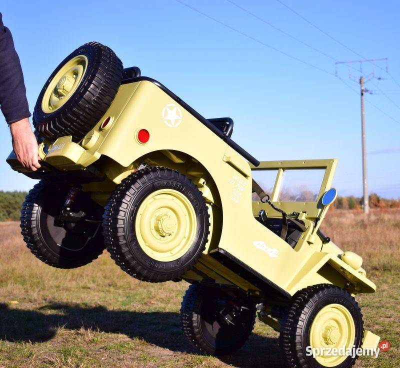 BAWIBUS Auto samochód na akumulator JEEP 4x4 2 śląskie Myszków