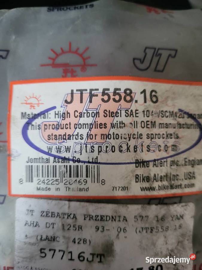 Zębatka przód JT Yamaha dt 125R 9306r Bukowiec