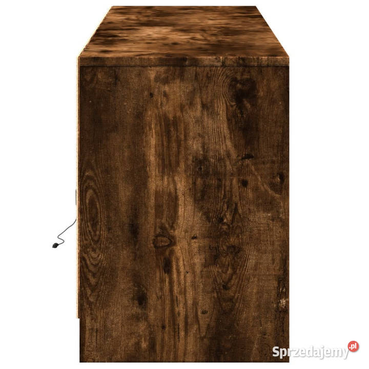 Szafka pod TV z LED przydymiony dąb 180x34x50 mazowieckie Warszawa sprzedam