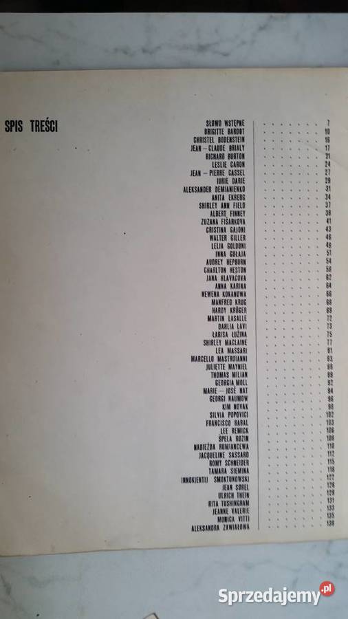 W KRĘGU GWIAZD I FILMÓW 1964 WA i F Artur Puławy