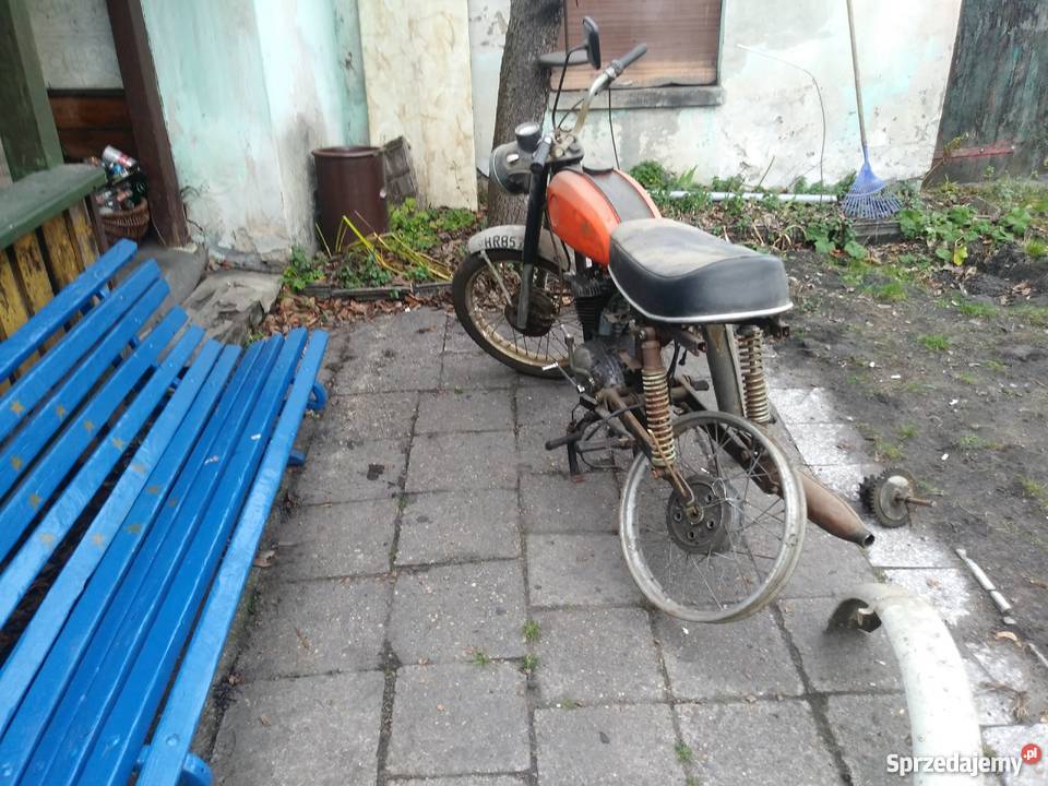 Wsk 125 do remontu brak dokumentów Gliwice
