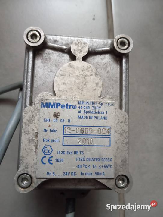 przetwornikimpulsator EHI0303 B MMPetroZAP Petro Pozostałe Przygodzice