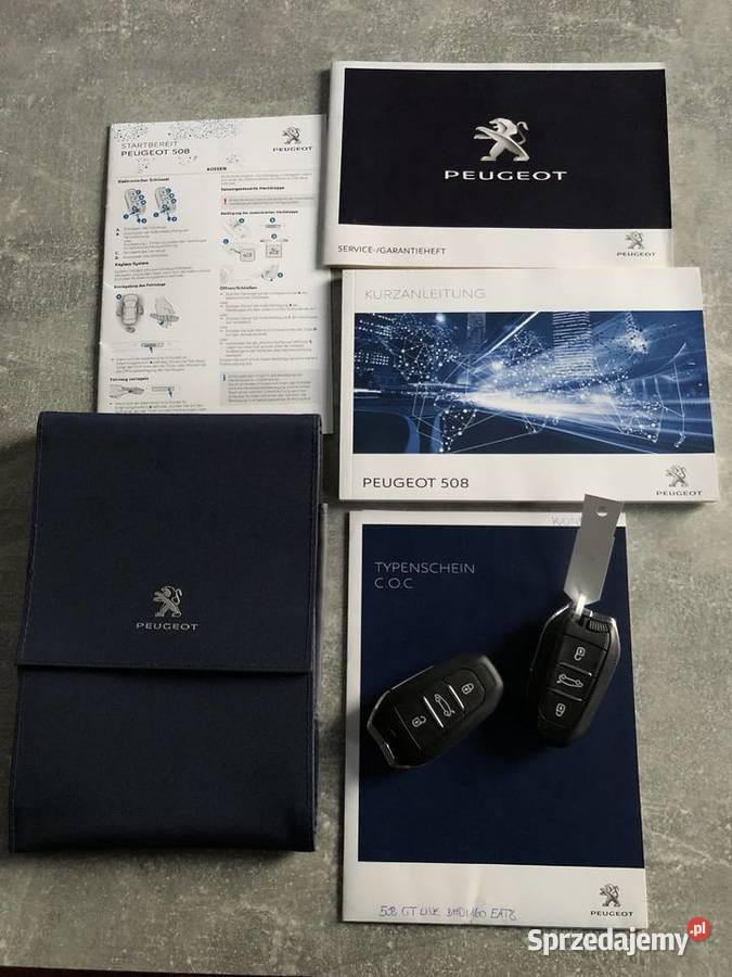 Peugeot 508 GTLine 2019r 20 HDi 163 Automat Full