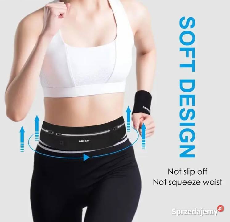 Pas biodrowy saszetka organizer do Joggingu Ząbki