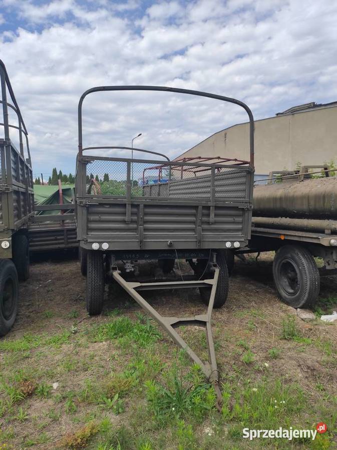 Przyczepa D46 45 T z Wojska świętokrzyskie Ostrowiec Świętokrzyski