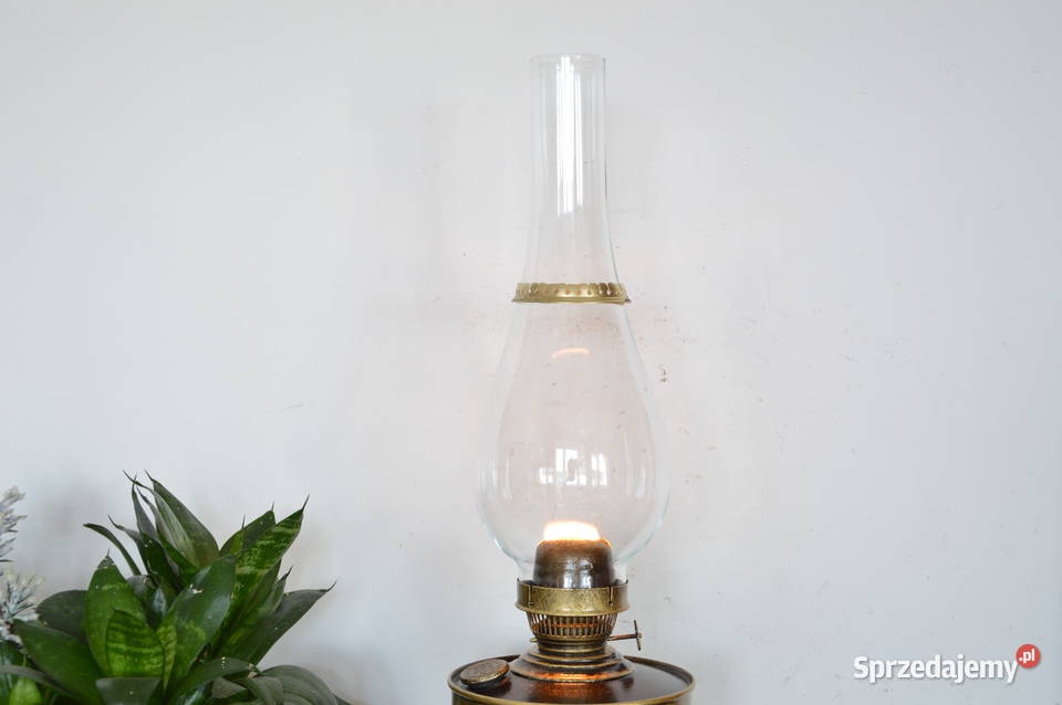 stara metalowa LAMPA NAFTOWA b stara Ditmar Jastrzębie-Zdrój