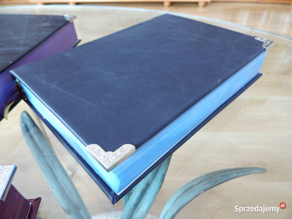 Oprawa skórzana Biblia Nowa Prezent Radzewice