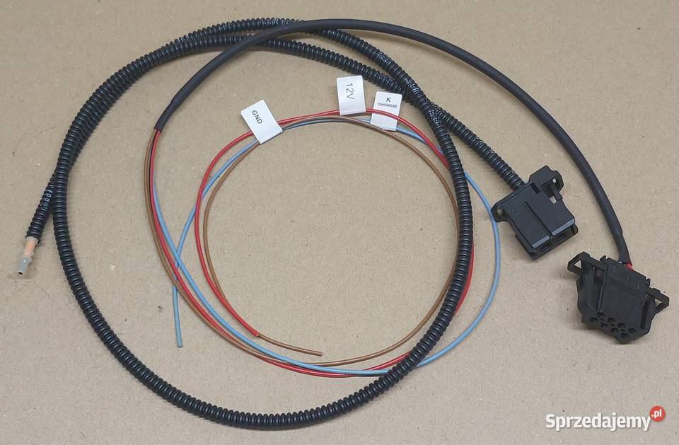 WIĄZKA KABEL ŚWIATŁOWÓD MMI VW AUDI 4E0973202 Układ elektryczny Mielęcin