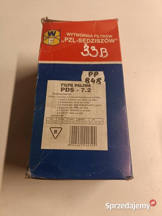 FILTR PALIWA Ford Transit MK5 Tourneo 25 TD DI sprzedam