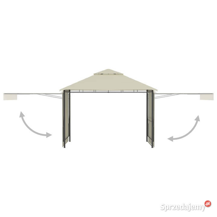 Altana podwójne rozkładane zadaszenia 3x3x275 m Warszawa sprzedam