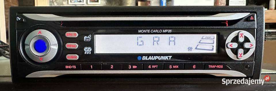 Radio samochodowe Blaupunkt Monte Carlo MP26 Toruń