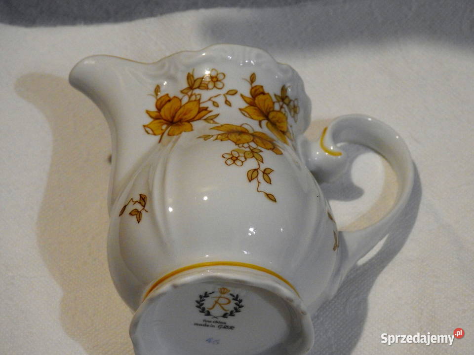Porcelanowy mlecznik niemiecki sygnowany kujawsko-pomorskie Inowrocław sprzedam