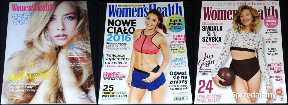 Womens Health 35 czasopism miękka Chełm