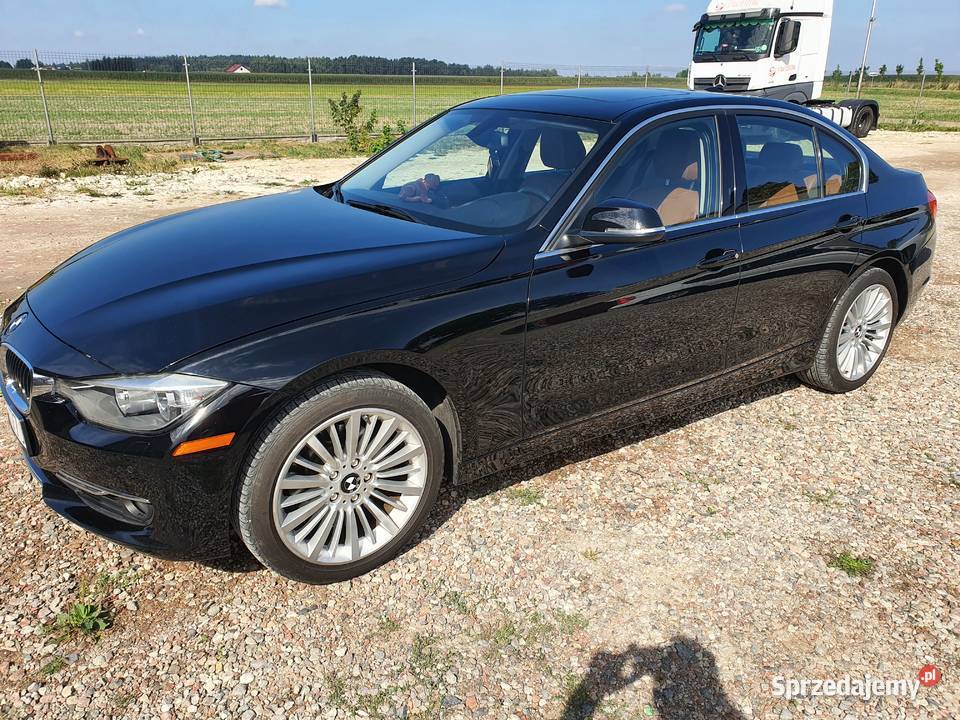 BMW F30 328i Xdrive 245 skórzana tapicerka Turek