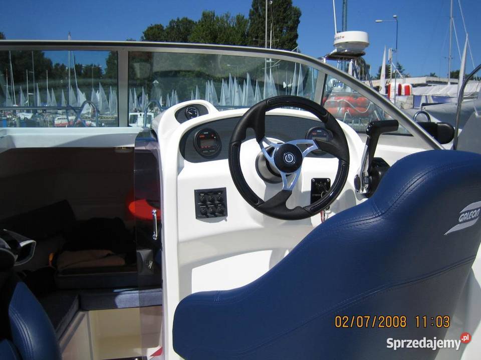 Łódź motorowa Galia 620 z silnikiem Yamaha 150F Rok produkcji 2008 Gdynia