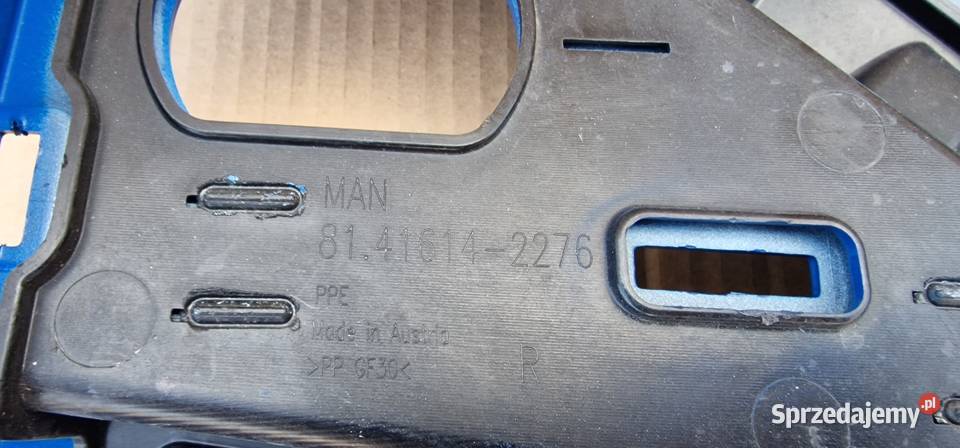 MAN TGX III EURO 6 E6 ZDERZAK NAROŻNIK POSZYCIE Bieleń