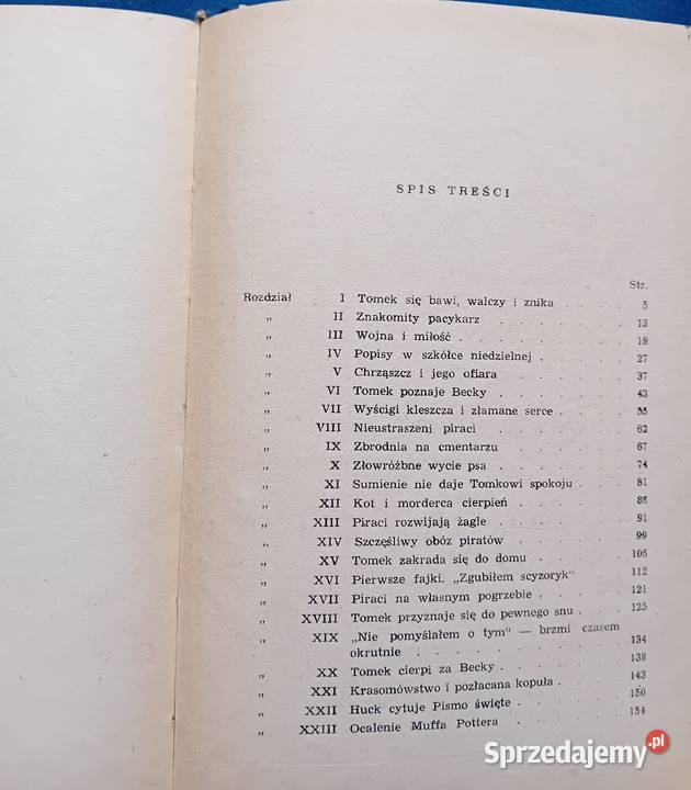 Mark Twain Przygody Tomka Sawyera Iskry 1955 r wielkopolskie