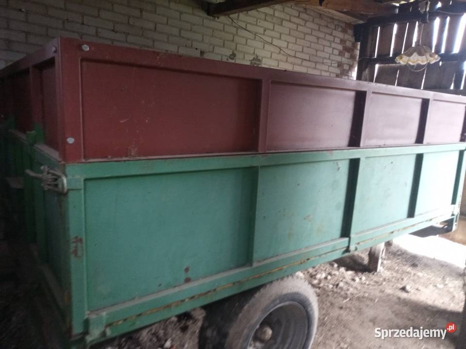 Przyczepa wywrotka 4t jednoosiowa Lublin sprzedam