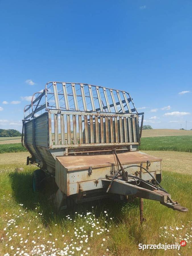 Przyczepa samozbierająca T055 Złotniki Kujawskie