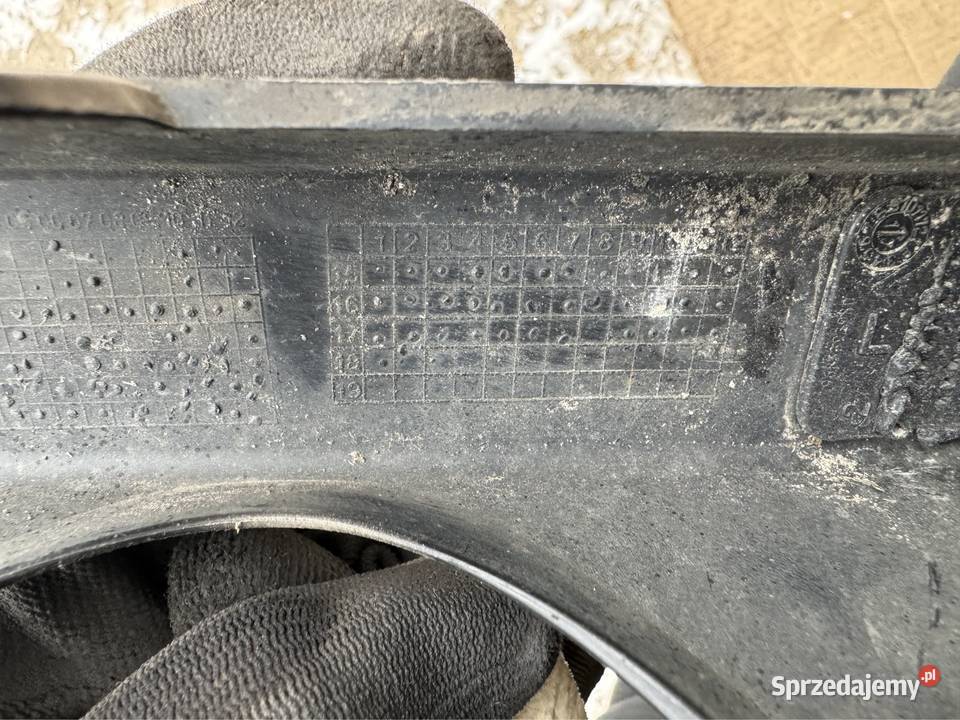 Spoiler dyfuzor zderzaka tył citroena ds3 Sieraków