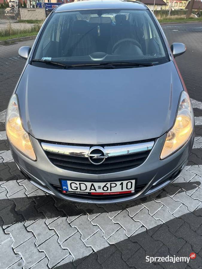 Opel corsa D 12 80 2008r Zarejestrowany w Polsce pomorskie Gdańsk