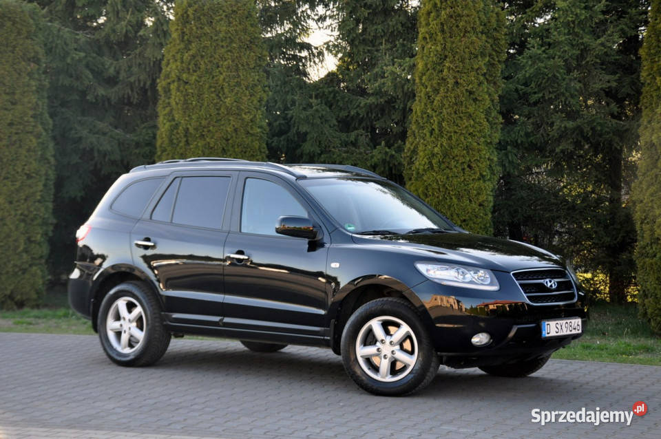Hyundai Santa Fe 22CRDi155SkóryKlimatronikGrzane aluminiowe felgi Ostrów Mazowiecka
