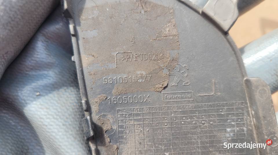 PEUGEOT 208 I LIFT 15 ZAŚLEPKA HAKA ZDERZAKA śląskie Ruda Śląska