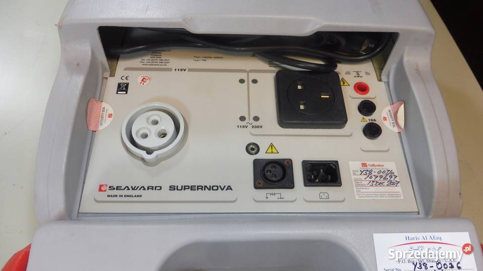 TESTER URZĄDZEŃ SEAWARD SUPERNOVA Wąchock sprzedam