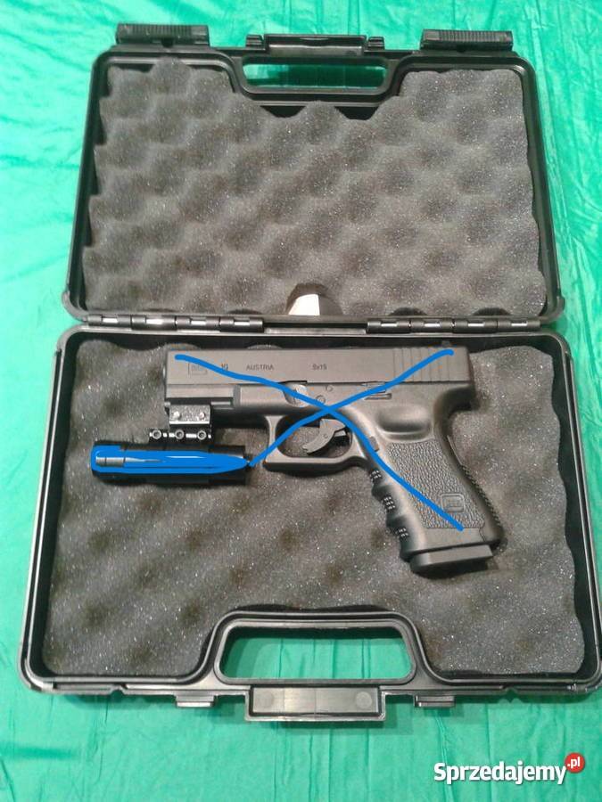walizka na pistolet srutnaboje CO2 Gniezno sprzedam