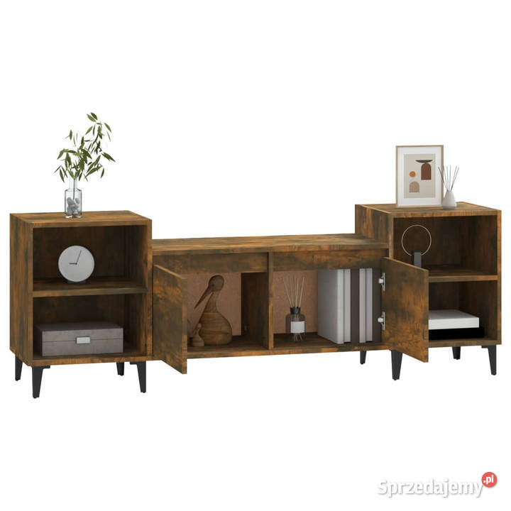 Szafka pod telewizor przydymiony dąb 160x35x55 Warszawa