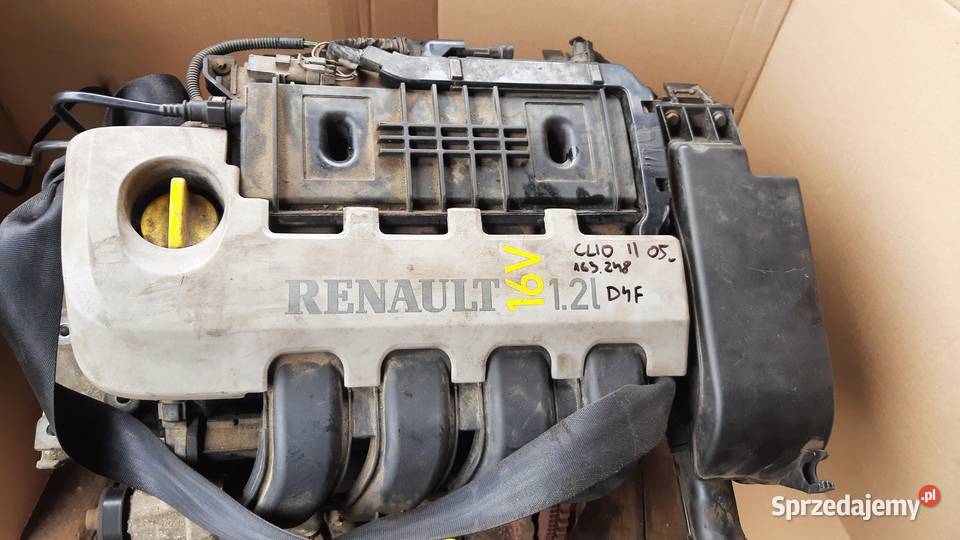 silnik kompletny clio II 12 16V D4F B712 Dębno