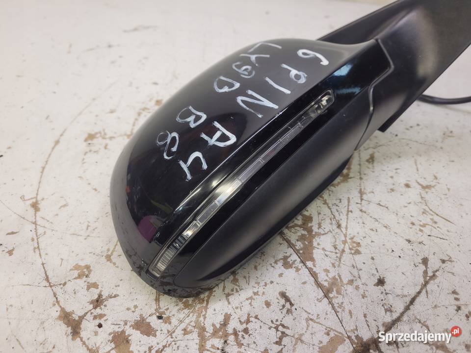 LUSTERKO PRAWE AUDI A4 B8 LIFT LY9B 6PIN UK Lusterka zewnętrzne