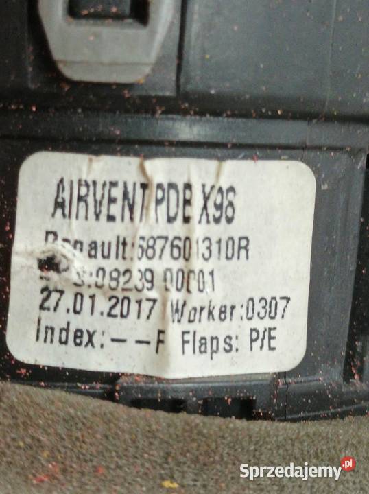 KRATKI NAWIEWU BOCZNA DESKI VIVARO B 587601310R świętokrzyskie