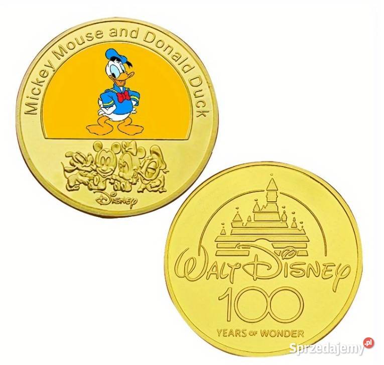 Kolekcjonerski zestaw postaci z filmów Disneya Numizmatyka Warszawa