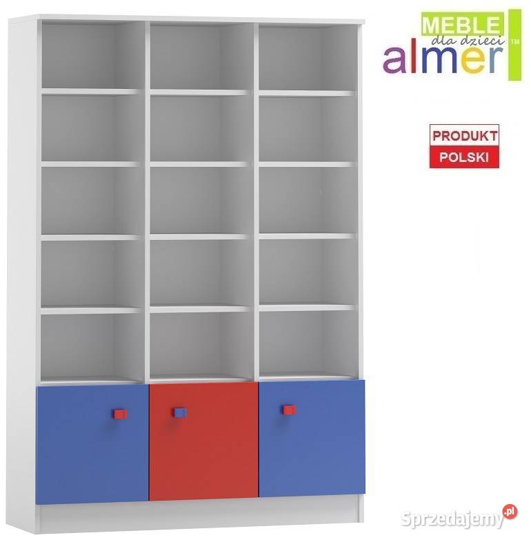 BRICKS N11 regał dzieci 120x40 w190 śląskie Zawiercie