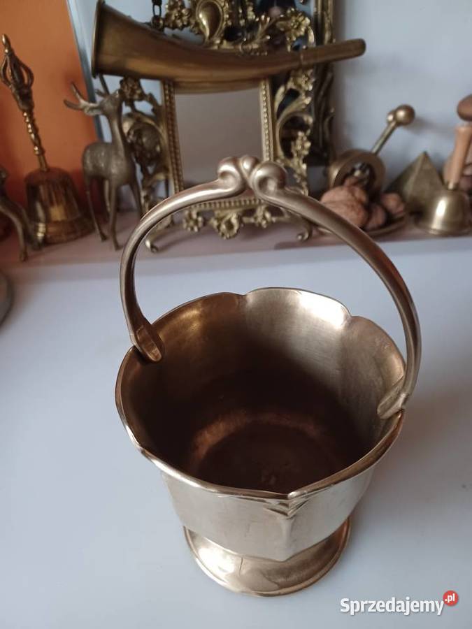 Żardiniera mosiężna Gilde Poznań sprzedam