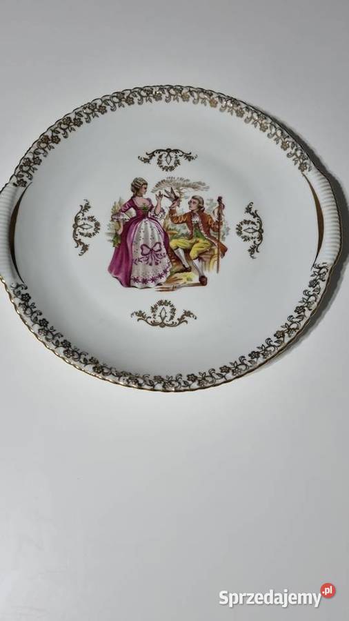 Talerz Porcelana Francuska wielkopolskie