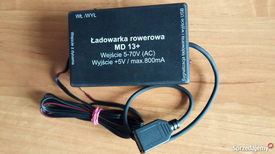 Ładowarka Rowerowa Md13+Do Telefonu, Gps, Mp3, Innych... Warszawa - Sprzedajemy.pl