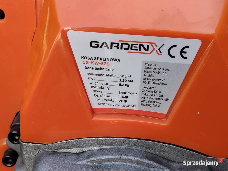 Kosa spalinowa Gardenx 22 Zabrze