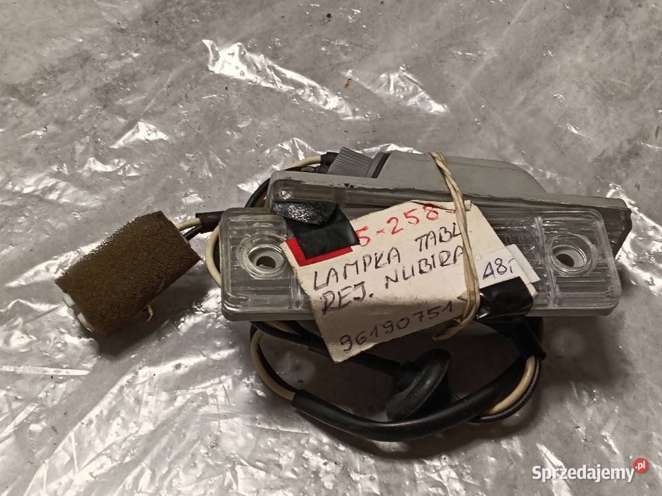 Lampka oświetlenia tablicy rejestracyjnej Lampki tablicy rejestracyjnej Chorzów sprzedam